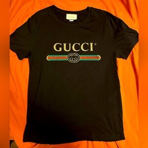 Gucci Oversized Washed T-Shirt with logo